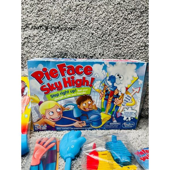 Hasbro Gaming Pie Face Sky High 3 Feet Tall Fun Game - Picture 2 of 8